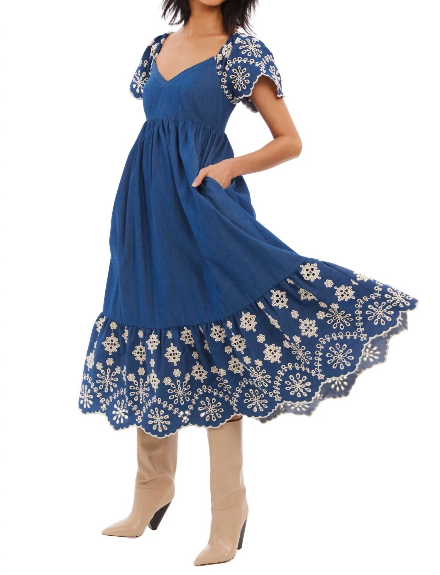Allison New York - Claire Midi Dress