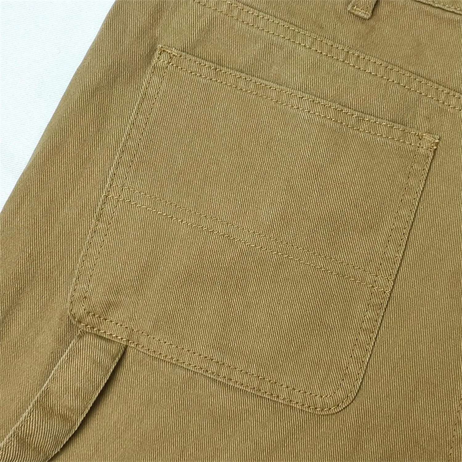 DGHM-JLMY Men's Slim Straight Stretchy Casual Pants Twill Carpenter Pant Loose Fit Utility Work Pant Trousers with Pockets