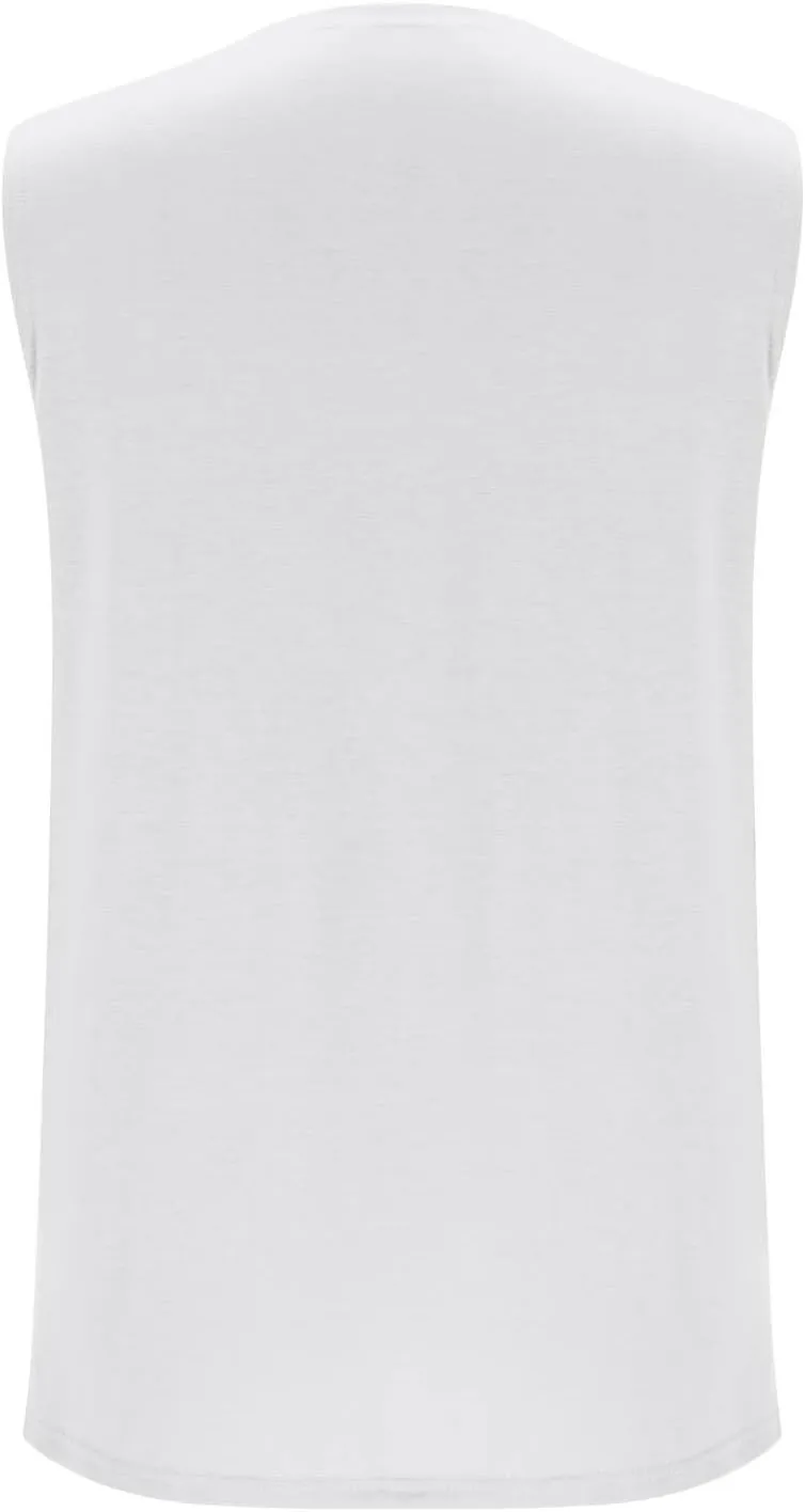 HGps8w Plus Size Women's Open Front Cardigans Loose Summer Sleeveless Tank Tops Loose Fit Casual Coverups Shirts with Pockets