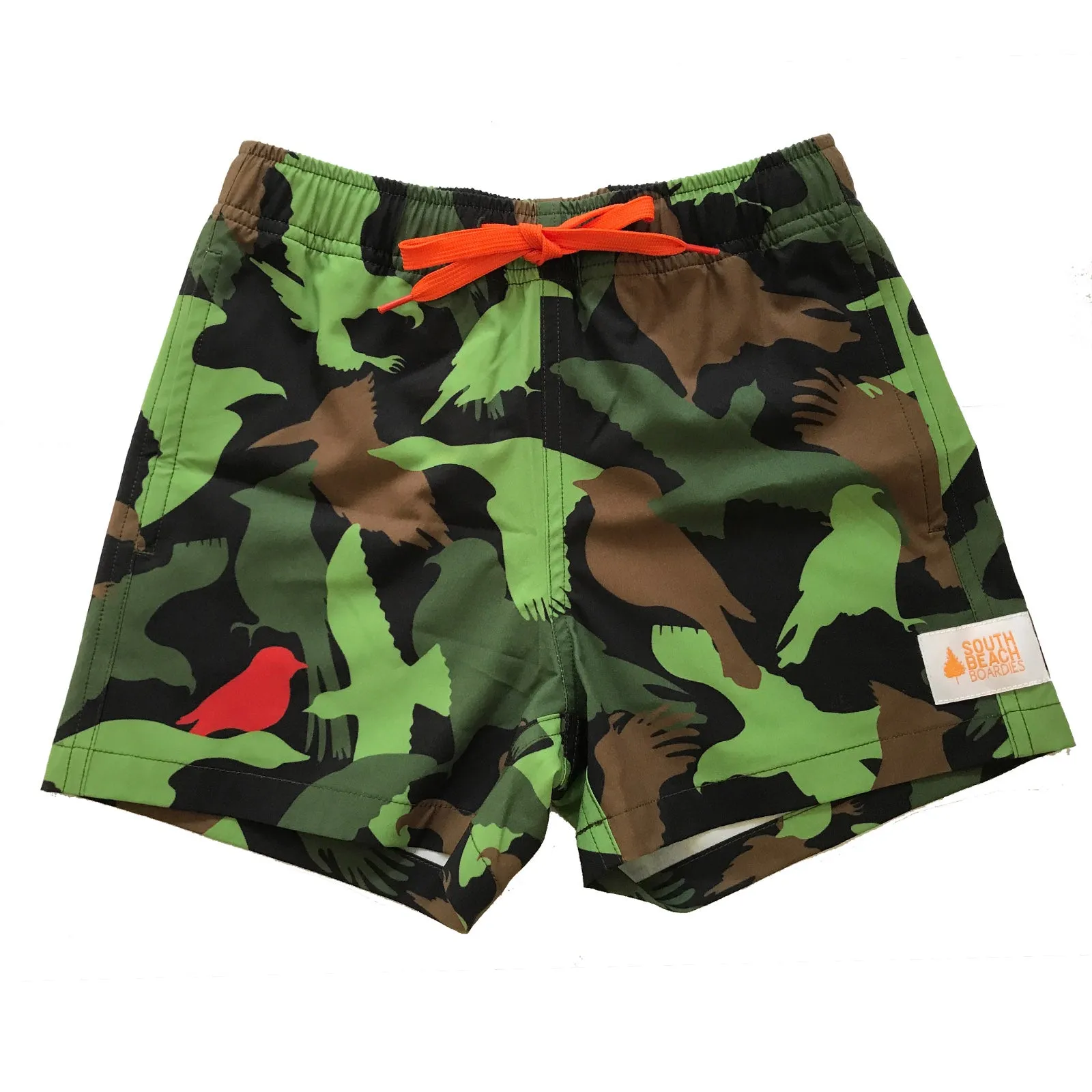 Kids Stretchy Trunks: Cammoflock