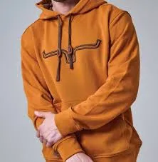 Kimes Ranch Men's Fast Talker Hoodie - Burnt Orange