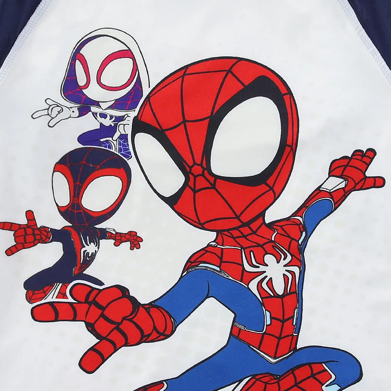 Marvel Spider-Man Boys UPF 50  Rash Guard and Swim Trunks for Toddler and Big Kids