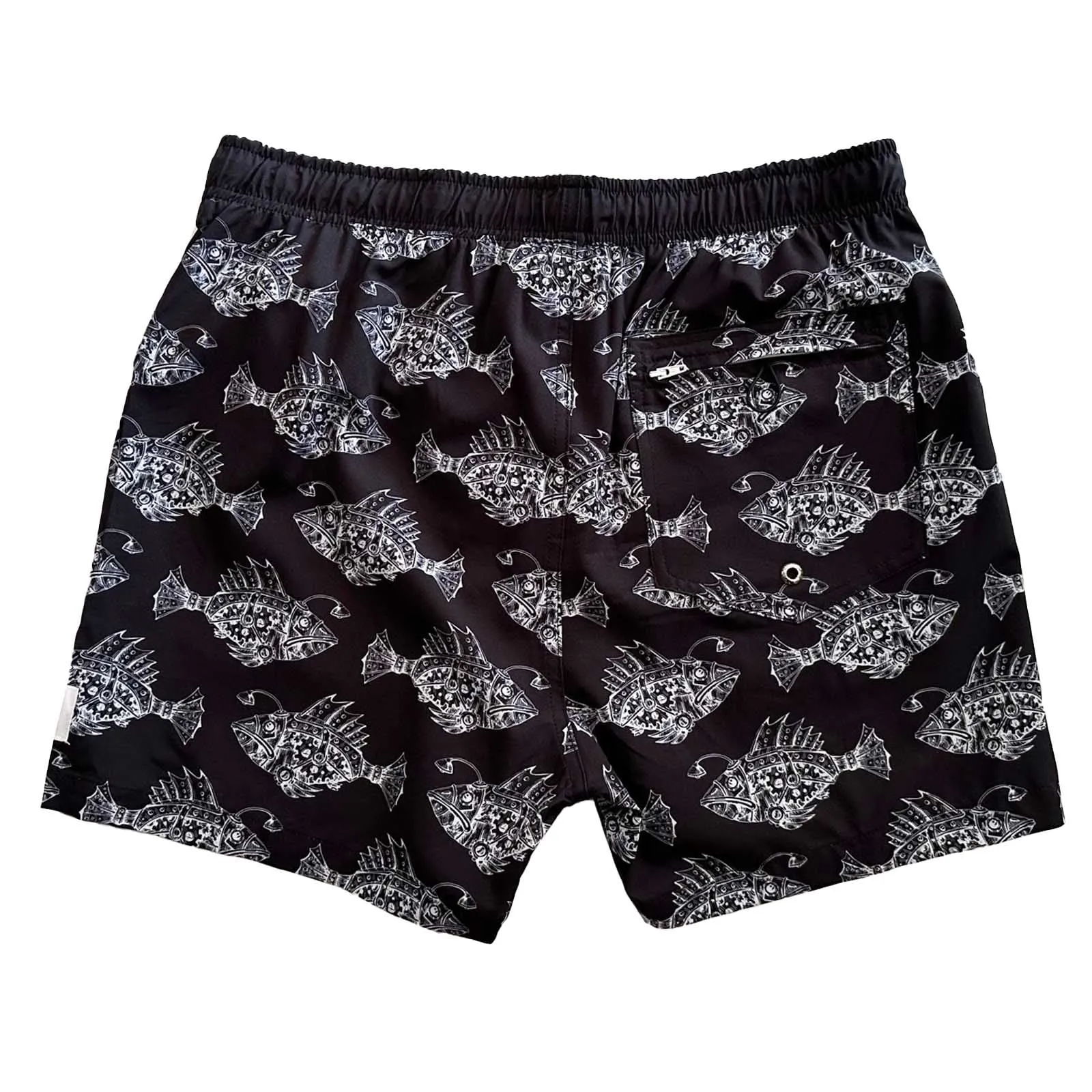 Men's Stretchy Trunks: Anglerfish