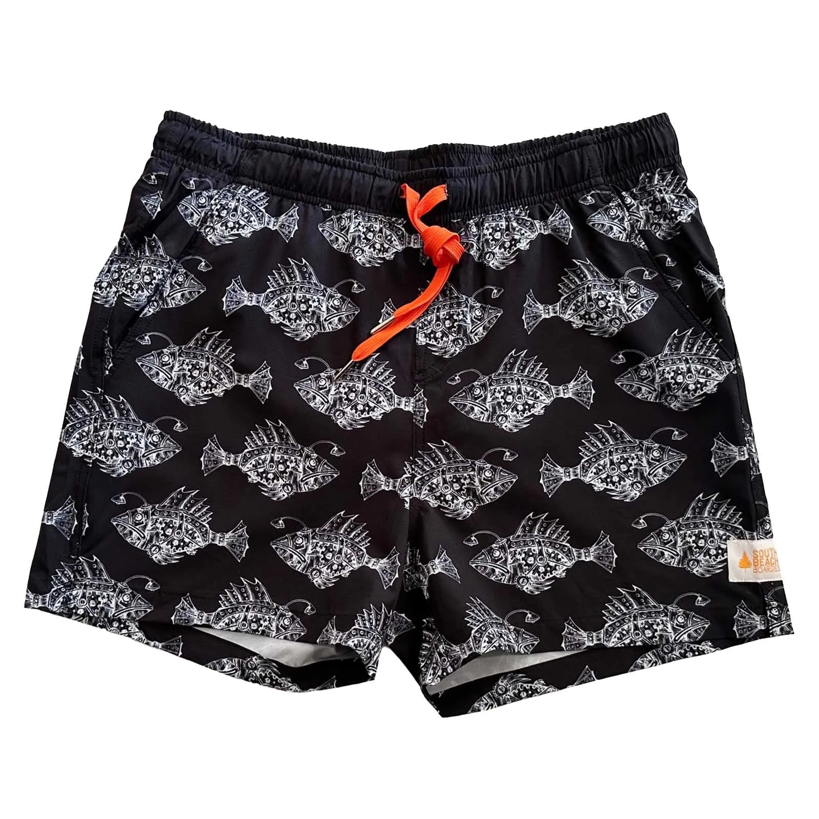 Men's Stretchy Trunks: Anglerfish