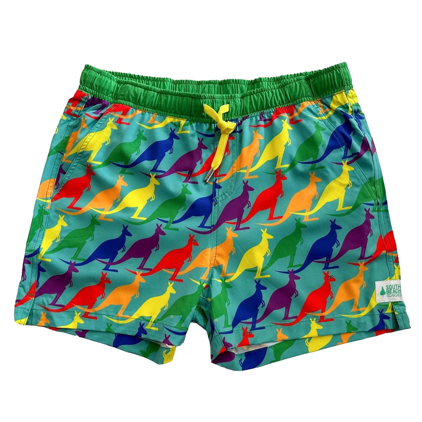 Men's Stretchy Trunks: Aussie Pride