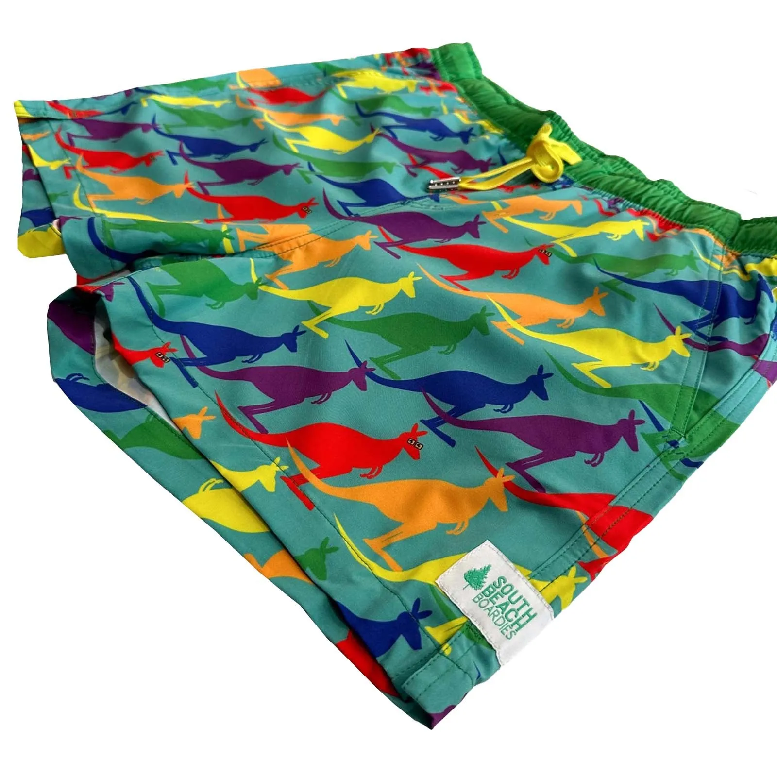 Men's Stretchy Trunks: Aussie Pride