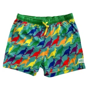 Men's Stretchy Trunks: Aussie Pride