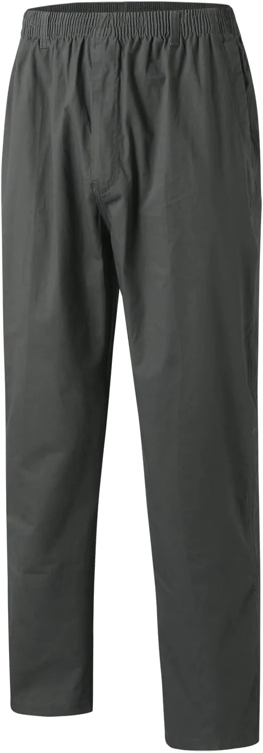 Mens Workout Cargo Sweatpants Zipper Pocket Trouser Fashion Mens Tapered Joggers Men's Flap Pocket Drawstring Elastic