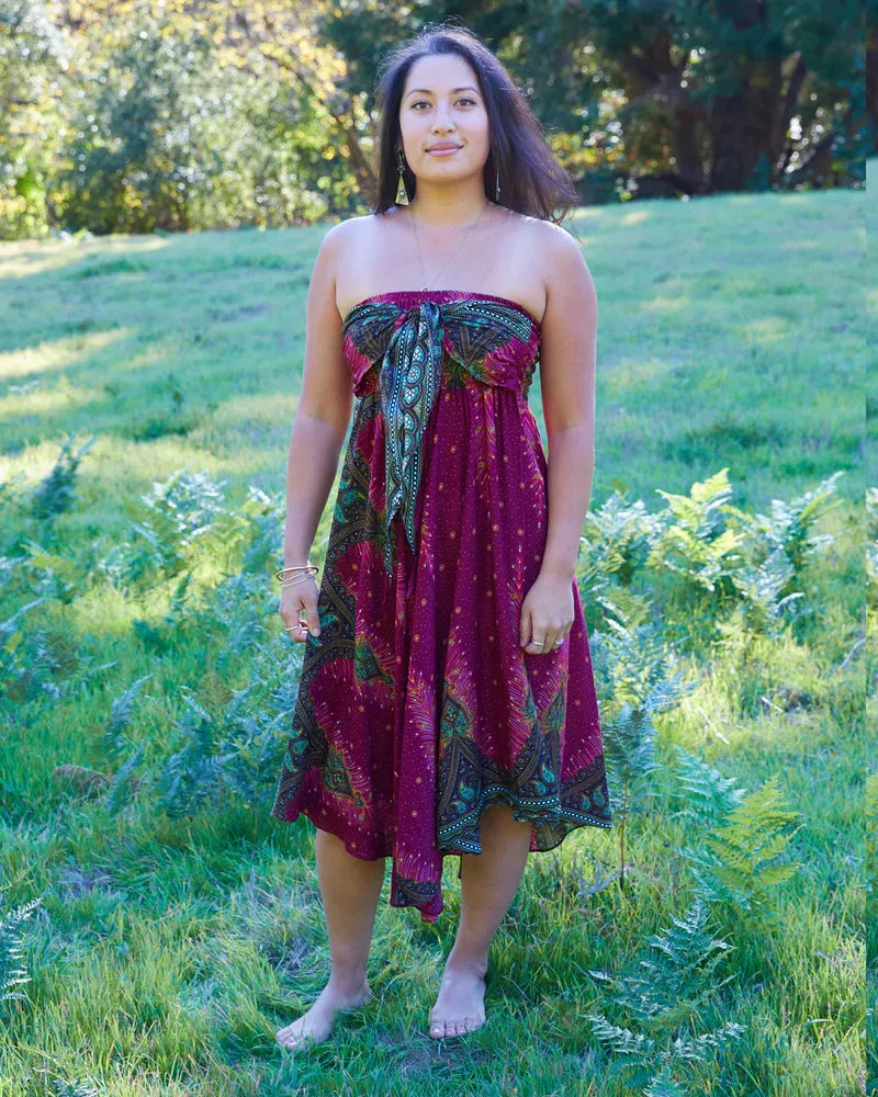 Peacock Skirt/ Dress
