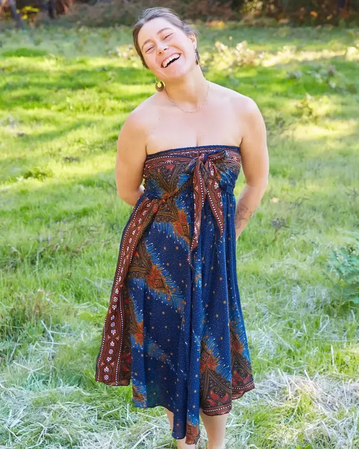 Peacock Skirt/ Dress