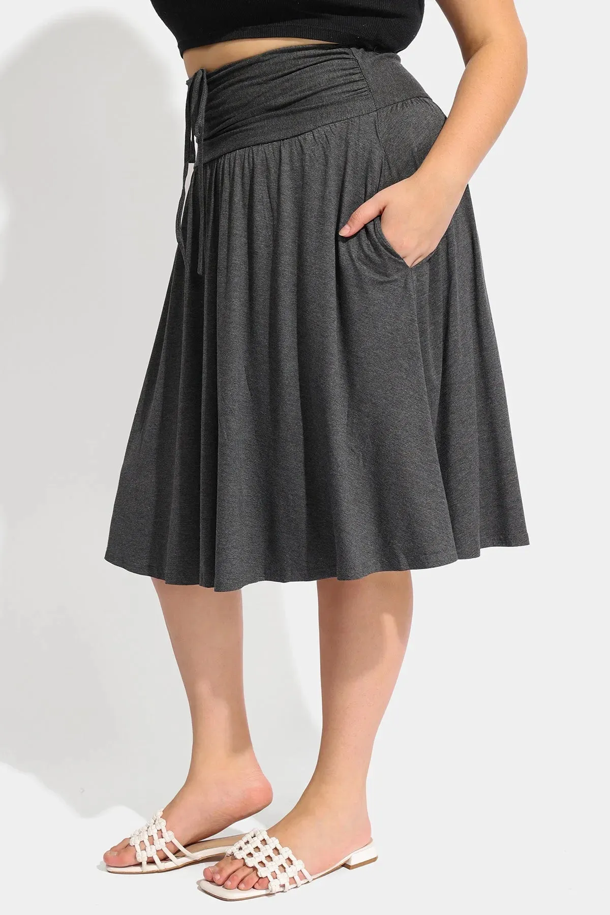 Ritera Supersoft Flowy Mini Skirt with Pockets