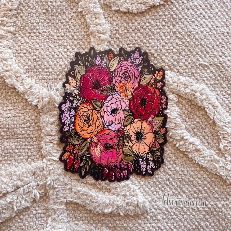 Vibrant Florals MAGNET